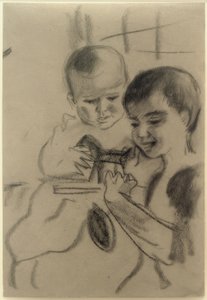 Walter e Wolfgang con cavallino da August Macke